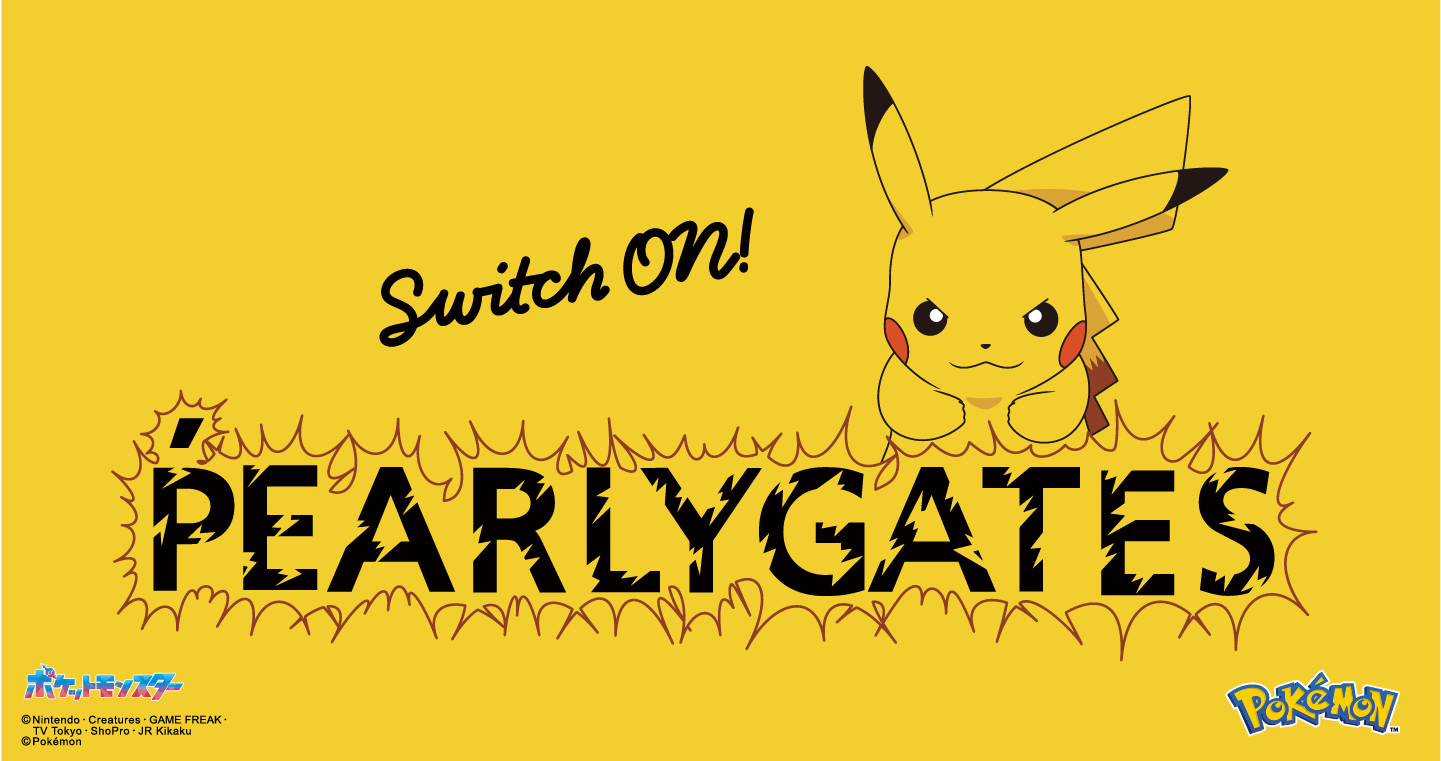 Switch On！with Pokémon」ゴルフアパレルブランド「パーリー